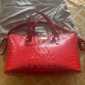 Red Brahmin bag